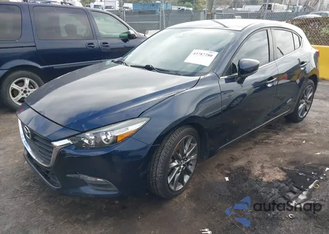 2018 Mazda Mazda3 Touring z USA, uszkodzony, nr VIN 3MZBN1L35JM273694